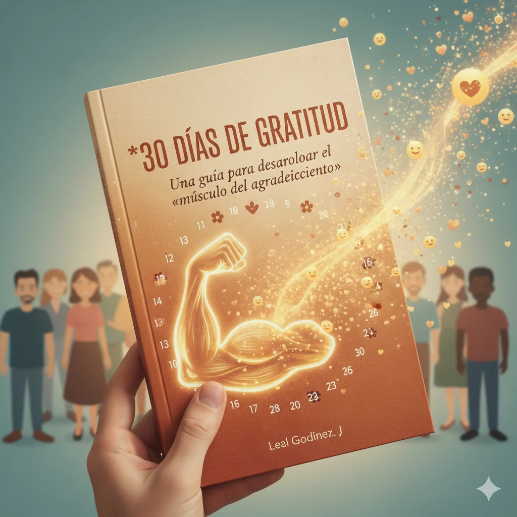 Leal Godínez, J. (2021). 30 días de gratitud: Una guía para desarrollar el «músculo del agradecimiento».