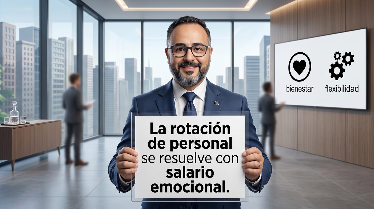 La rotación de personal se resuelve con salario emocional